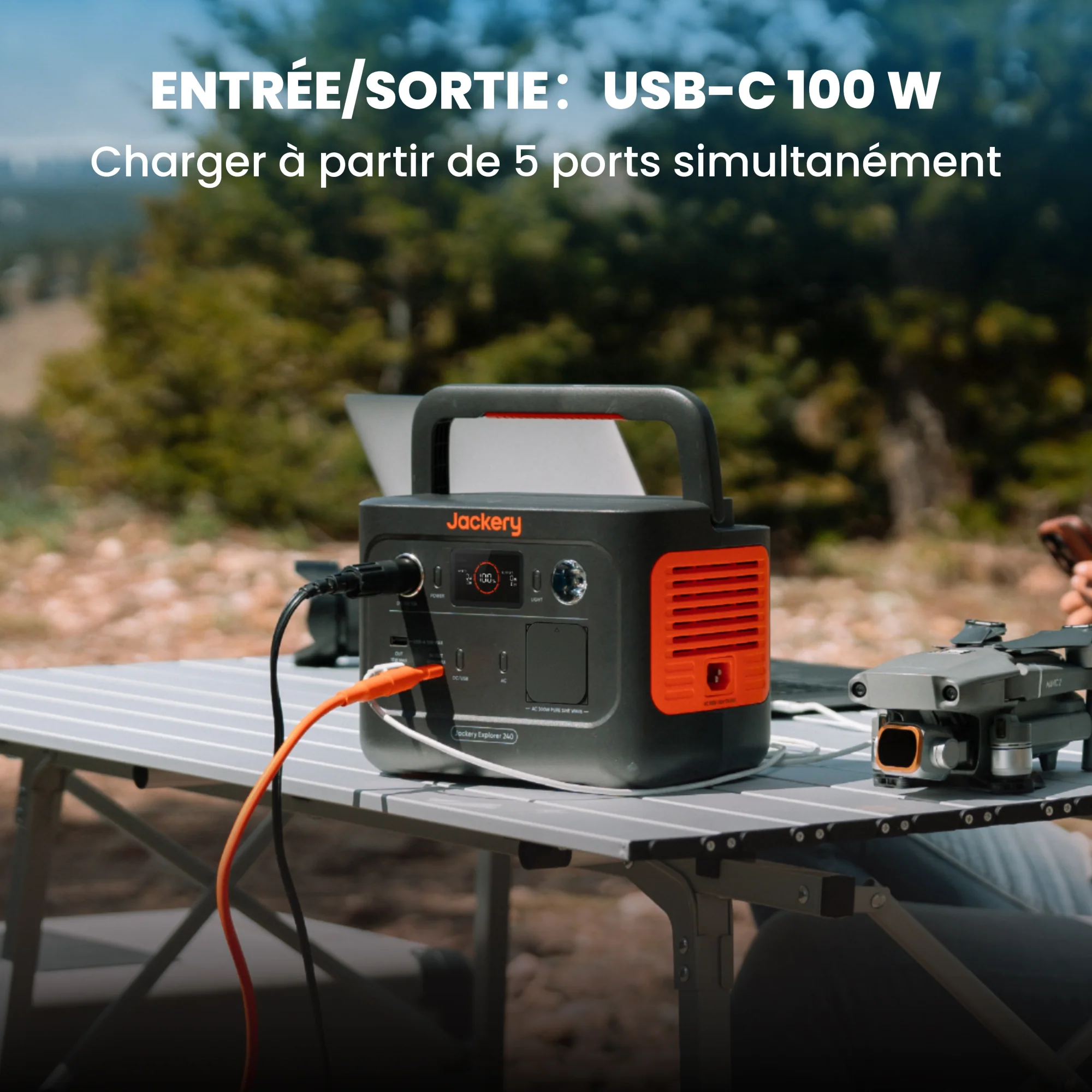 Jackery Explorer 240 v2 Station électrique portable - Image 7